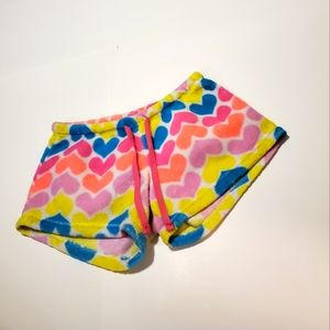 Emme Jordan "Electric Love" Soft Fuzzy PJ Shorts